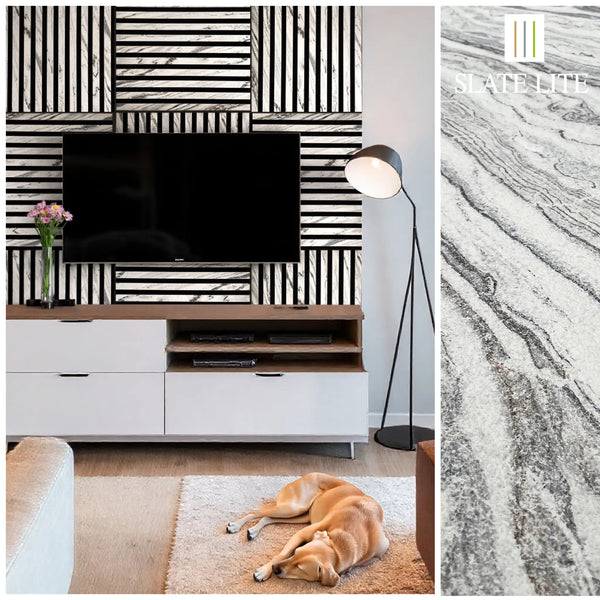 Pannello acustico Slate-Lite Arctic White
