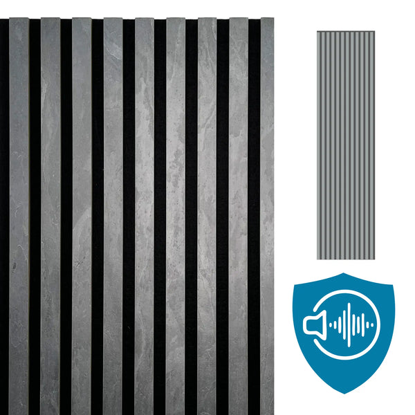 Pannello acustico Slate-Lite Nero