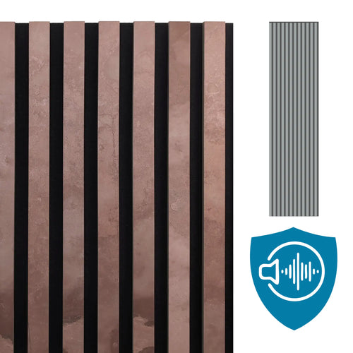 Pannello acustico Slate-Lite Terra Rosso