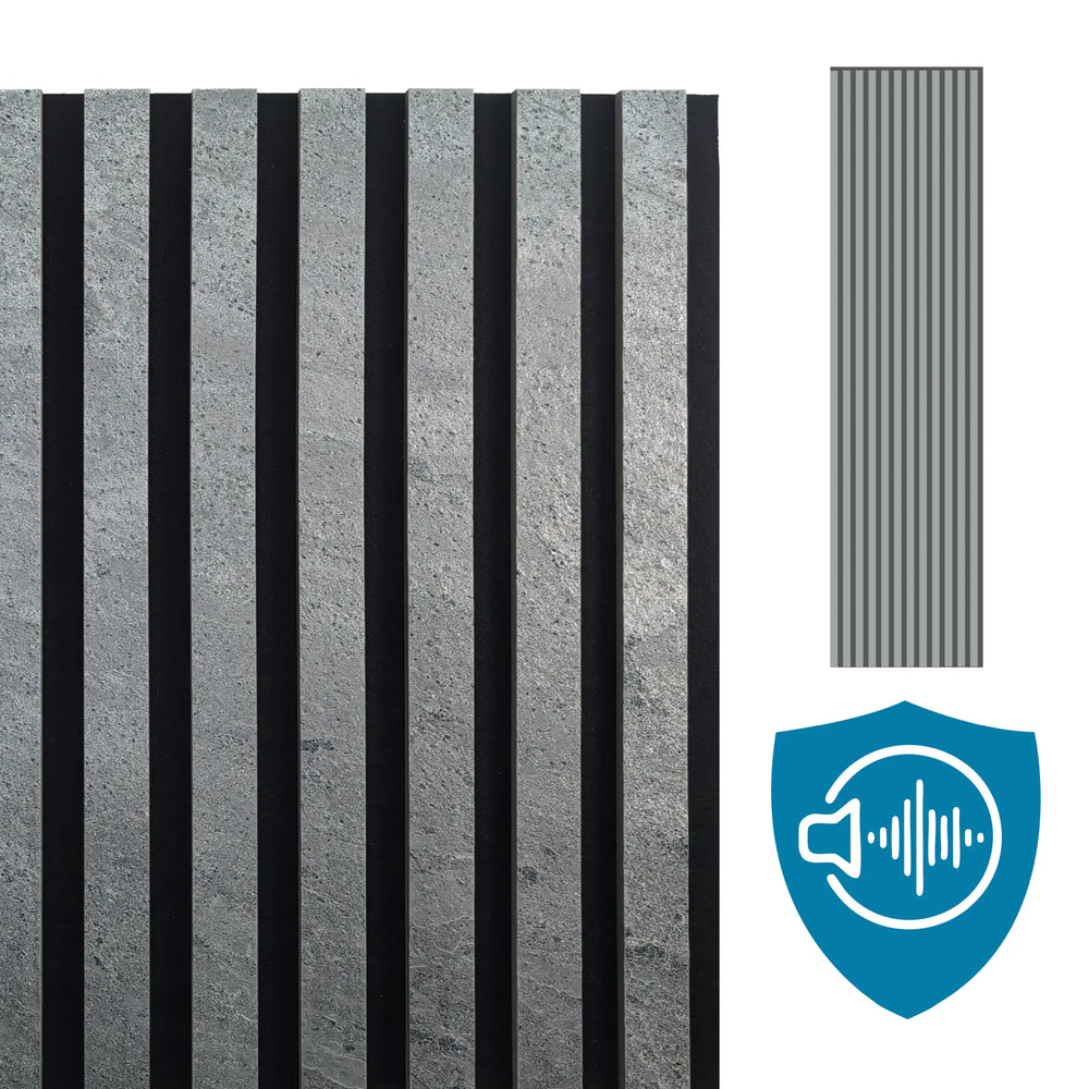Pannello acustico Slate-Lite Silver Grey