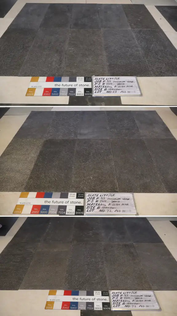 Slate-Lite Black Pearl 110 × 55 cm (mixed batch)