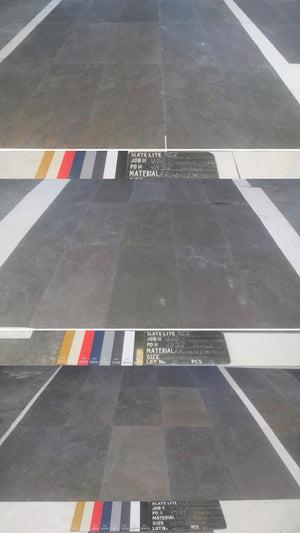 Slate-Lite Arcobaleno Colore 110 × 55 cm (lotto misto)