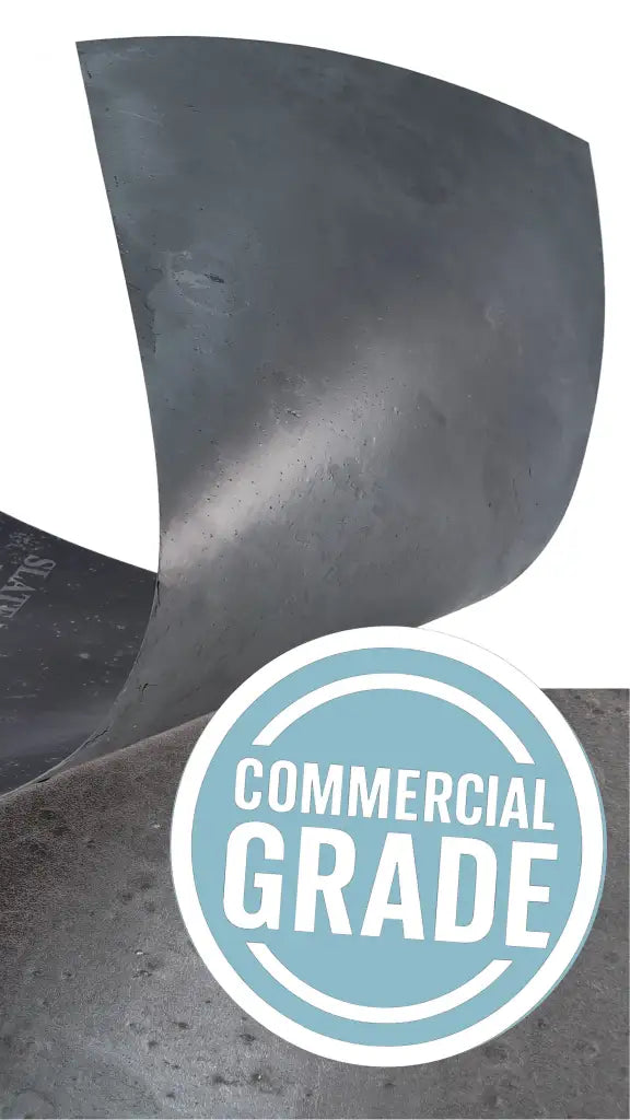 Slate-Lite Nero 122 × 61 grado commerciale / seconda scelta