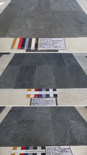 Slate-Lite Silver Grey 110 × 55 cm (mixed batch)